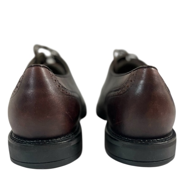 Timberland Waterproof Brown Leather Comfort Oxfords Men’s Lace Up Shoes - Picture 7 of 13